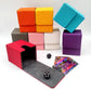 Upgraded PU Leather Trading Card Deck Box - Side-Loading Storage Case for Card Protection, Portable & Versatile