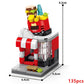 Food Shop Street Series - Mini City Shop House Model Kit, Fun DIY Educational Building Toy Gift for Kids Ages 6-12