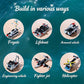 65CM Giant Navy Warship Building Blocks Ship Model 6 in 1 Multi Form Battleship Assembly Toy for Boys Children Birthday Gift