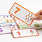 Wooden Number Matching Puzzle Toys Montessori Early Education Digital Pattern Thicken Blocks Game for Baby Festival Gift Toy