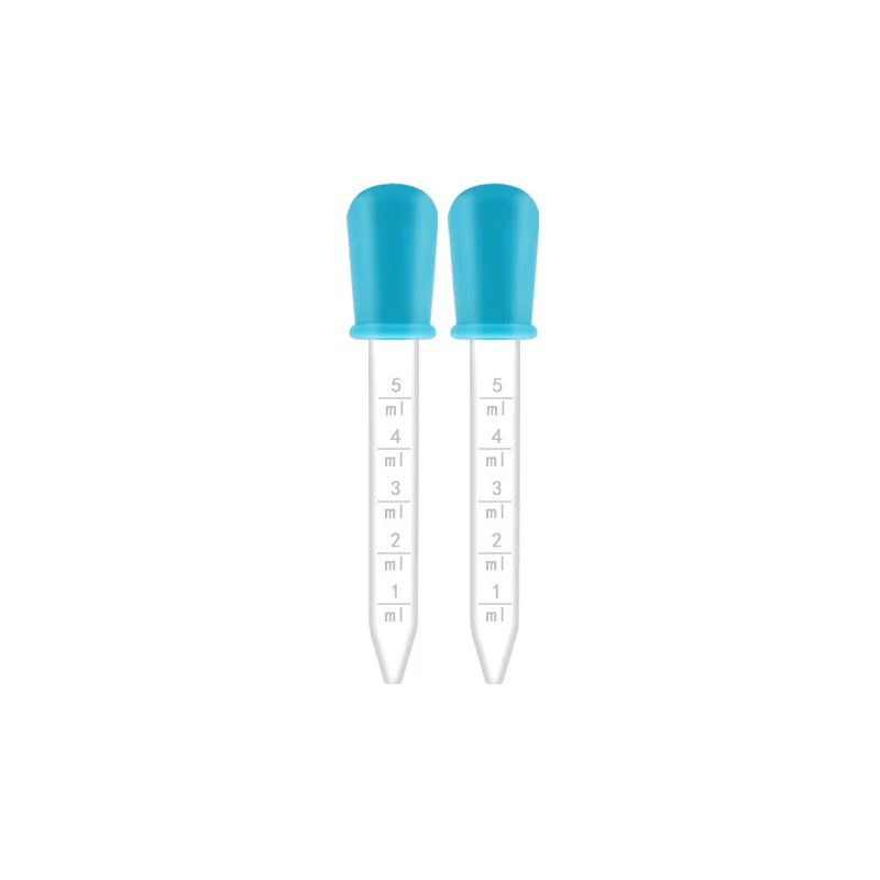 5ml Small Plastic Graduated Dropper Liquid Eye Ear Pipette Drawing Paint Tools Lab Experiment Toys For Children Kids Gift