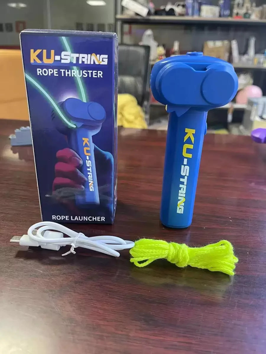 Glow-in-the-dark fun electric rope thruster children's outdoor new exotic decompression toys Creative toys for cats and pets