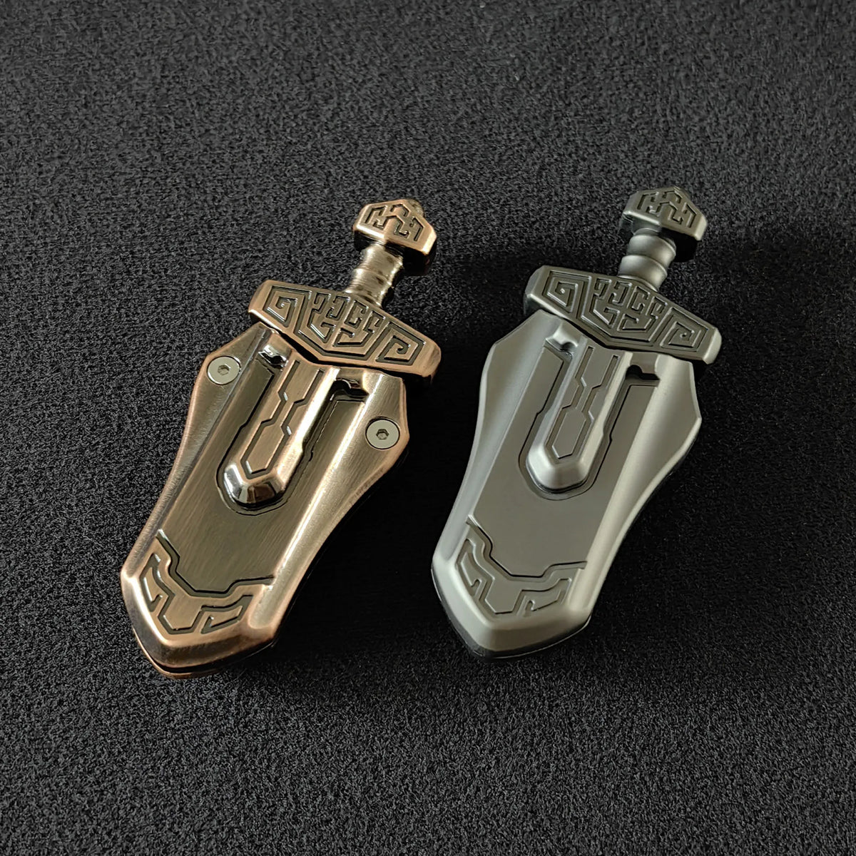 EDC Sword Decompression Toys Fidget Sliders Fidget Toys Stress Relief for Adults Magnetic Metal Toys Anti-Anxiety Office