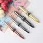 Multi-Functional Gyro Pen Decompression Finger Rotation Toy Fidget Spinner LED Light Ballpoint Pen Metal Gyro Pen Gift