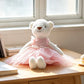 1Pc 28cm Cute Ballet Skirt Bear & Bunny Peluche Toy Lovely Appease Animal Dolls Rabbit Toys Birthday Christmas Gift