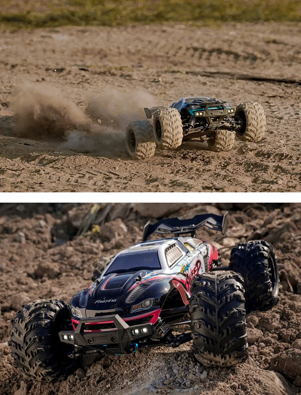 High Speed RC Car 4WD Off Road Vehicle 70KM/H Brushless Motor Professional Drift Truck for Kids Remote Control Car Toys