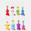 ~10cm Mini Plush Pikmin Doll Keychain Soft Stuffed Bag Charm Pendant Decoration Red Yellow Blue Multicolored Toys Hanging Gift
