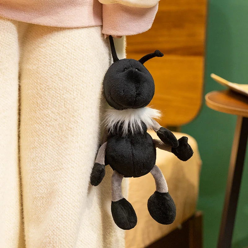 30cm Cute Ant Plush Toy Soft Stuffed Animal Kawaii Ant Doll Pillow Creative Room Decoration Birthday Gift