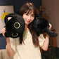 Giant Cute Soft Cat Plush Sleep Long Pillow Cushion Kawaii Black Cat Soft Plush Toys Gift