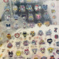 8pcs Japanese anime Tamagotchi Style pixel graph Cut film sticker desktop phone shell decoration Hand account diy accessory toy
