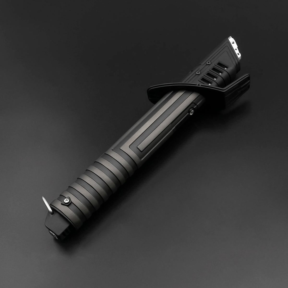 TXQSABER Dark Saber Smooth Heavy Dueling Lightsaber Proffie 2.2 Board with SD Card FOC Volume Adjustment Jedi Sword Toys