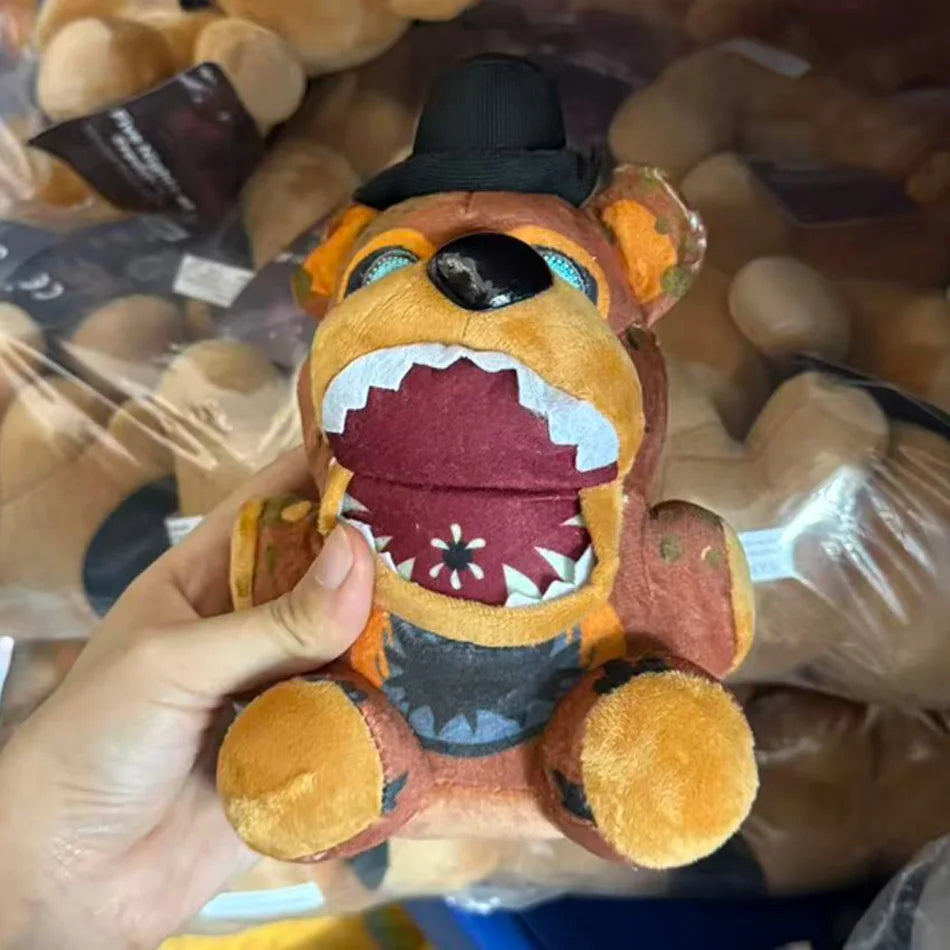2026 Hot Cartoon Five Night At Freddy Fnaf Cute Plush Toys Game Doll Bonnie Bear Foxy Stuffed Doll Freddy Toys For Children Gift