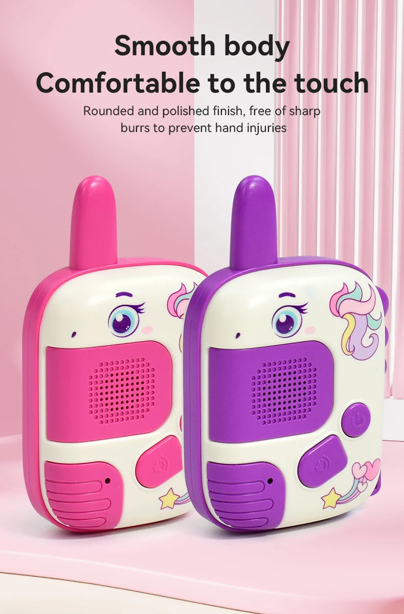 Children's Walkie Talkie Handheld Small Pager Parent-Child Wireless Outdoor Remote Intelligent Communication Puzzle Toy Gift