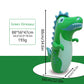 90cm Inflatable Dinosaur Tumbler Toy Thick PVC Punching Bag for Kids Bounce Back Boxing Toy Stress Relief Indoor Outdoor Toy