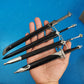22cm Elves Anduril Middle-earth Weapon Glamdring Aragorn Narthil Sword Metal Katana Samurai Sword Keychain Ornaments Gifts Toys