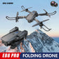 ZNLYRION E88 PRO Foldable RC Drone 8K Dual Camera WiFi FPV Quadcopter with Optical Flow Hovering 360° Flip One Key Takeoff Altitude Hold Remote Control Drone with Carrying Case for Beginners