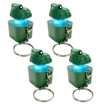 ！！Frog Croaking Fidget Toy Frog Croaking Keychain With Sound LED lights  Stuff Fun Gift for Kids Boys Girls