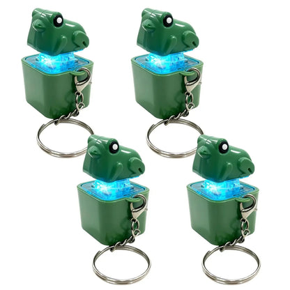 ！！Frog Croaking Fidget Toy Frog Croaking Keychain With Sound LED lights  Stuff Fun Gift for Kids Boys Girls
