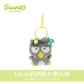 10cm Sanrio My Melody Kuromi Cinnamoroll Hello Kitty Hangyodon Purin Dog Bell Plush Toy Anime Stuffed Animals Keychains Pendant