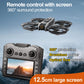 RC Drone One Button Control Stable Hover 360° Surround Protection Brushless Motor Wind Resistant High Value Styling FPV Drone Toy