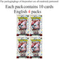 40/360Pcs Box Pokemon Card Scarlet & Violet Prismatic Evolutions English Booster Battle Carte Trading Collection Cards game card