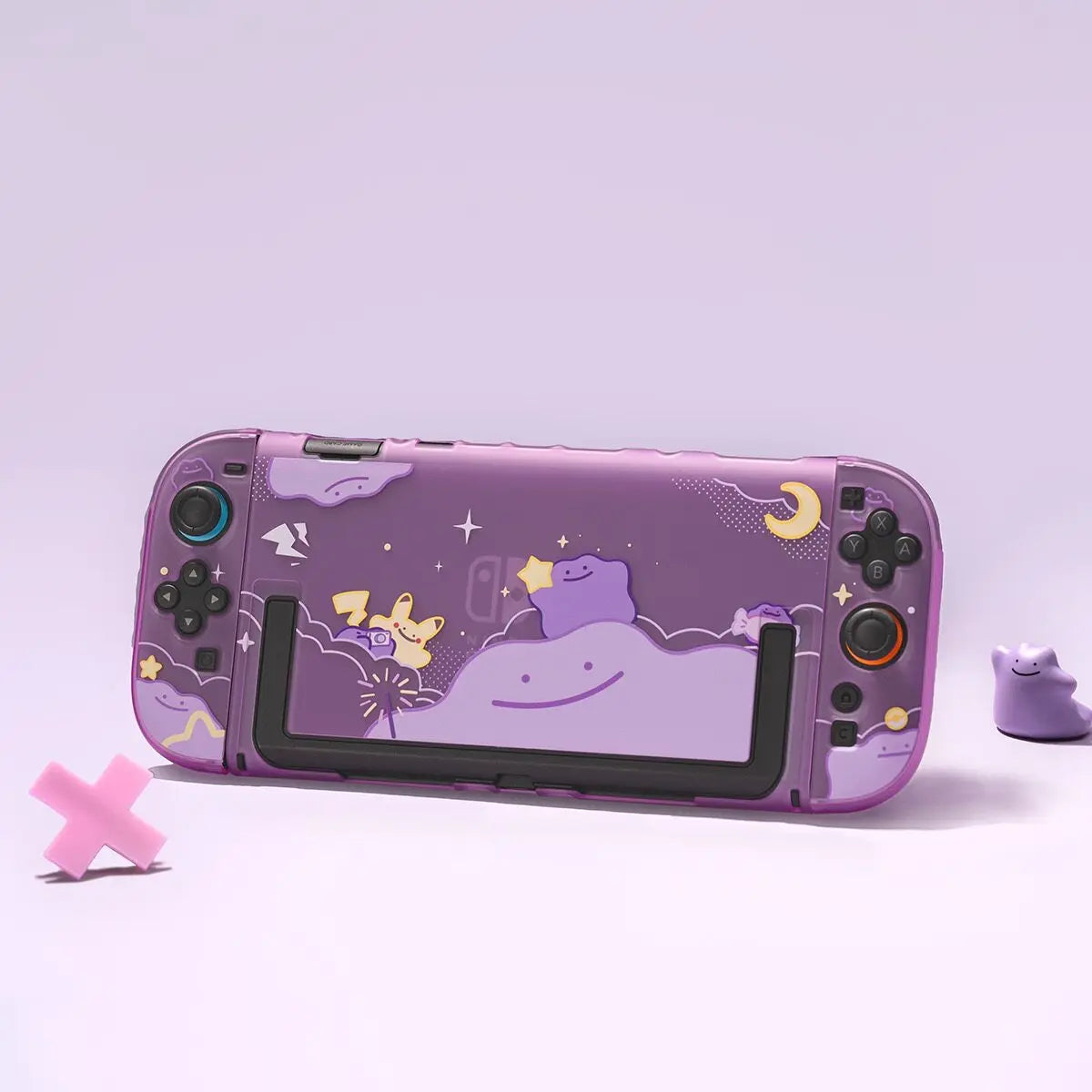 Ditto Versatile Game Console Protective Case Storage Box Large Capacity Portable Protective Case Cartoon Anime Peripheral Gift