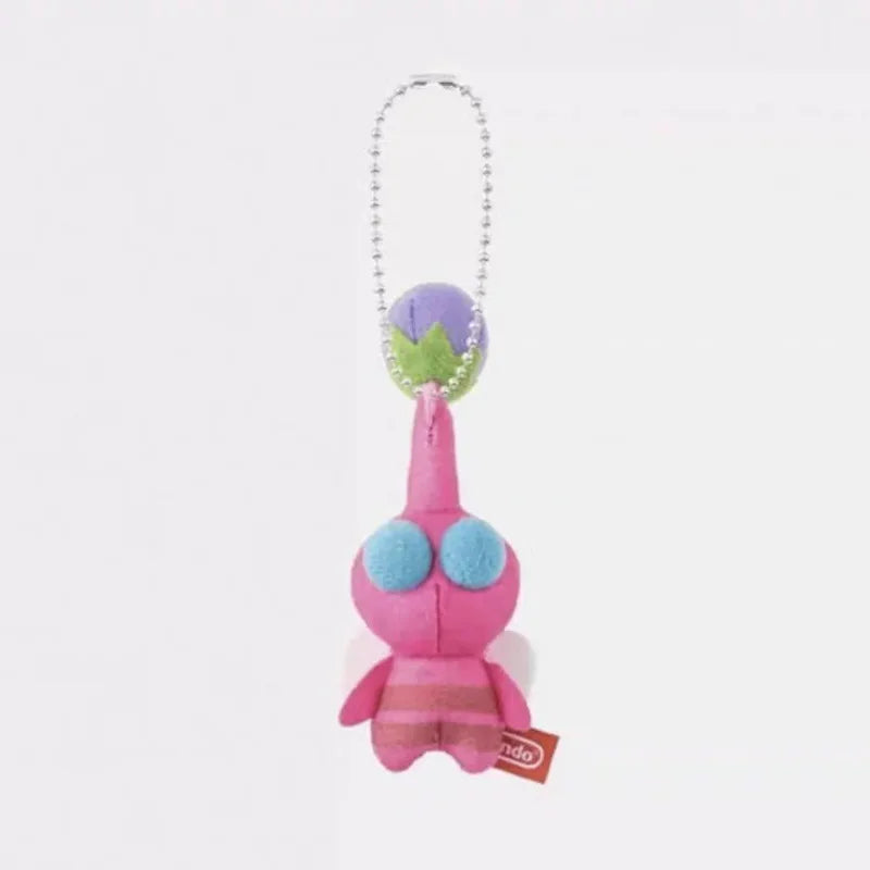 Pikmin Mini Plush Doll Keychain Soft Stuffed Cartoon Bag Charm Pendant Decoration Plush Ornament Christmas Gift