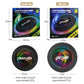 LED Flying Disc, Noctilucence Colorful Outdoor Leisure Toys Various Lighting Changes Lightweight and Fun Sport Game Gifts