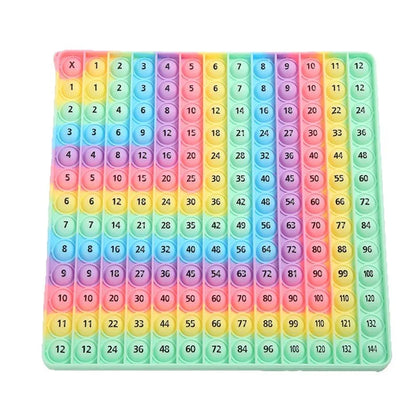 Multiplication Practice Math Games, 12x12 Times Table Learning Activity Board Games, Mathematics Teaching Toys Stationery Gifts