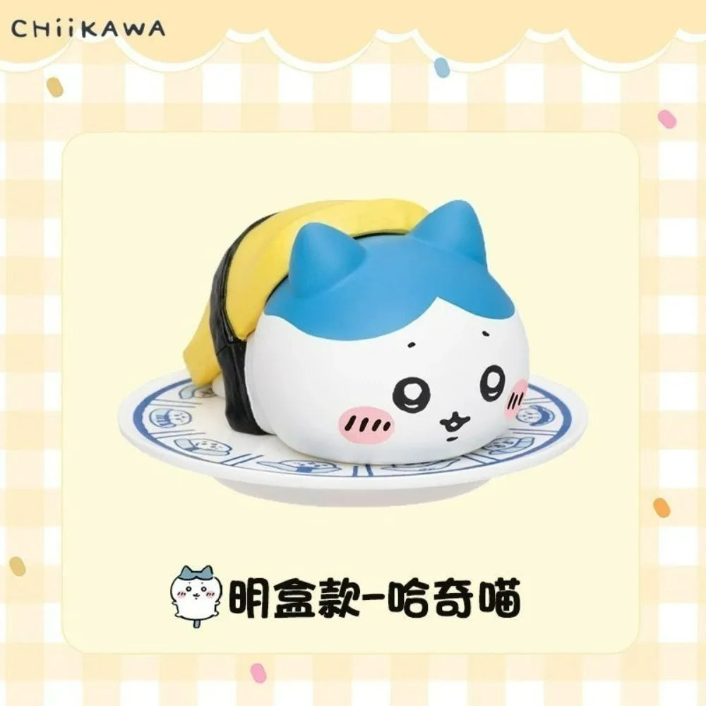Cute Chiikawa Usagi Sushi Series Ornament Lovely Desktop Decor Creative Auto Interior Ornament Table Decoration for Home Office