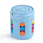 Multiple Functions Fidget Spinner Magic Colorful Beans Finger Spinning Relieves Stress Decompression Tool For Children And Adult