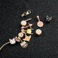 Sailor Moon Charm Bracelet - Gold Plated with Luna, Artemis & Usagi Themed Charms, Anime Cosplay Jewelry