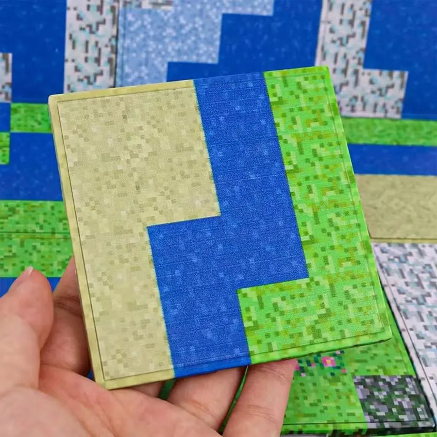 Variety Magnetic Interlocking Base Plates, Fit Pixel Magnetic Blocks, Kids Toy Gifts for Birthday Halloween Xmas