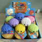 Aesthetic Bubble Puking Bun: Creative Blind Box Squeeze Toy, Realistic Food Ornament, Solid Gel Sensory Stress Reliever, New