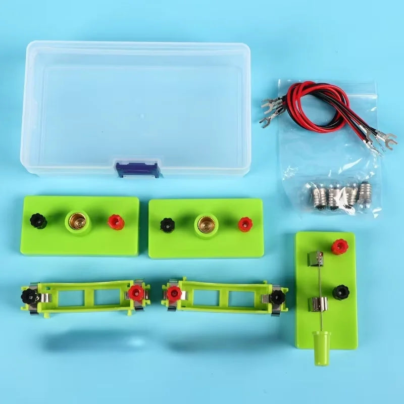 Basic Circuit Electricity Learning Kit DIY Physics Children Educational Manual Toys STEM Experiment Hands-On Ability Tools Gifts