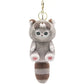 Kawaii Keychain Pendant Cartoon Mofusand Shark Cat Cross-Dressing Doll Backpack Decor Toys