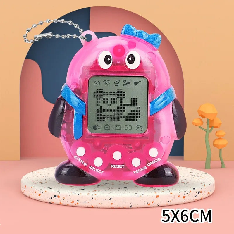 Kids Electronic Pets Game Tamagotchi Handheld Game Console Toy in Russian Original German Spanish Polish Virtual Digital Pet Toy