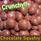 Chocolate Stress Ball Shapeable Non-Bounce Crunchy Squshiy Squeeze Ball Fidget Toy ASMR Sensory Anti-Stress Toys for Adults Gift