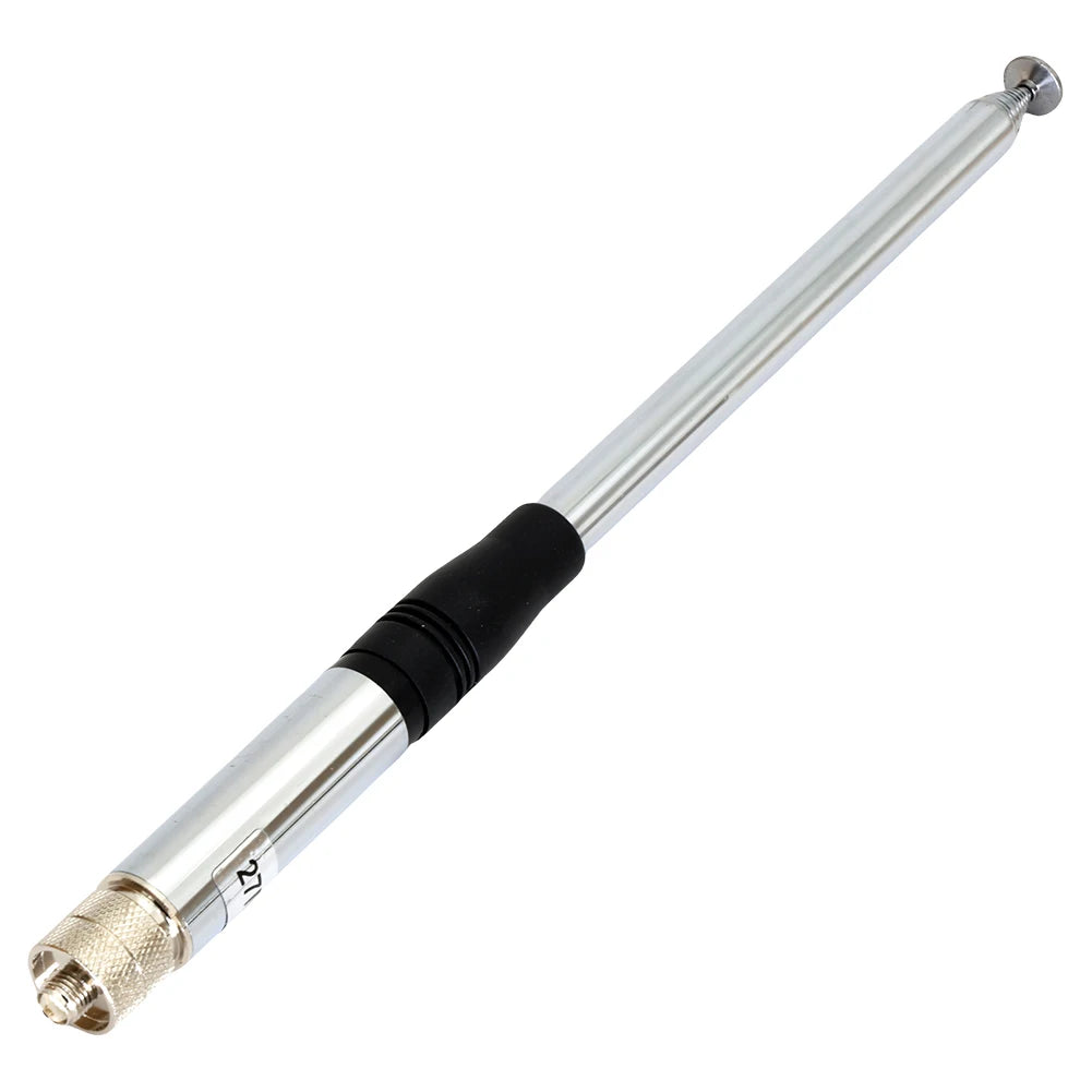 27MHz CB Radio Telescopic Antenna SMA Female 23cm-130cm Telescopic CB Antenna 2.15dB High Gain for CB Handheld/Portable Radio