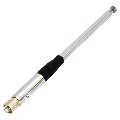27MHz CB Radio Telescopic Antenna SMA Female 23cm-130cm Telescopic CB Antenna 2.15dB High Gain for CB Handheld/Portable Radio