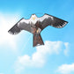 1.2m Simulated Bird Repellent Eagle - White Head + 2m Threaded Kite, Scary Bird Simulated Eagle for Farmland and Orchard
