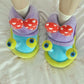 Plush SpongeBob SquarePants Cotton Shoes Snail Bags Heels Cute Home Slippers SpongeBob SquarePants Snail Boots Plush Gift