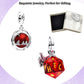 New Red Monster Flower Charm Bracelet 925 Sterling Silver Beaded DIY 2026 Trendy Fine Jewelry Adjustable Hypoallergenic