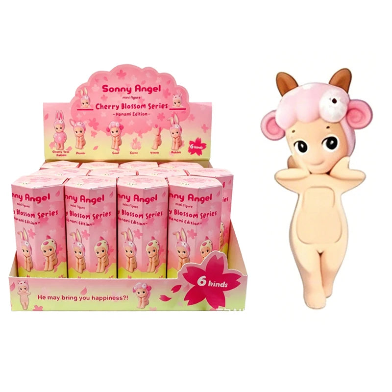 Hot Selling Cherry Blossom Series Hippers Blind Box Mini Figure Collectible Phone Decoration Table Christmas Gift Mystery Box