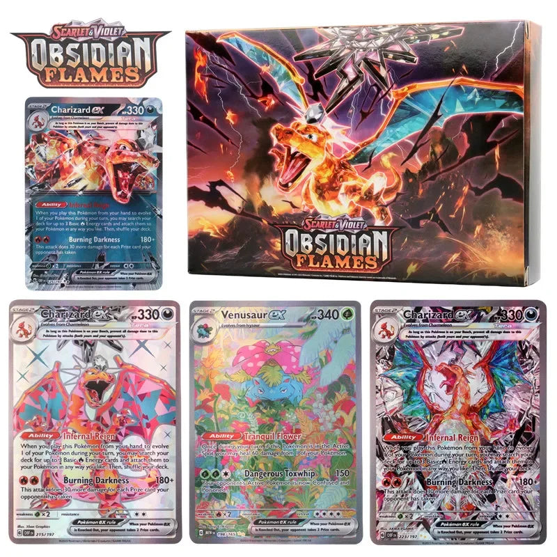60/100Pcs English Pokemon Cards Shining MEGA GX Vmax TAG EX Vstar V Collection Cards Toys Children Gift