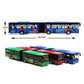 1:64 Alloy City Bus Model Vehicles City Express Bus Double Buses Diecast Vehicles Toys Funny Pull Back Car Children Kids Gifts