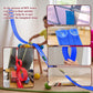 Flexible Race Track Children Toys DIY Double-track Racing Car Ramp Compatible 1/64th Cars Portable Rolls Up Boy Christmas Gift