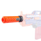 1Pcs Toys Muffler Accessories Modified Front Tube Decoration for Nerf Orange Grey for Nerf Gun Accessory