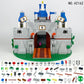 Creative DIY Medieval Roman Knight Castle Building Set Model, Christmas, Halloween and Birthday Gift, Military Collectible Toy