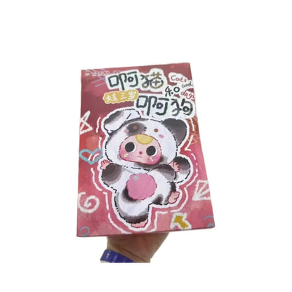 2025 New Baby Three Cute Creative Cat Dog Plush Blind Box Pendant Toy For Trendy Blind Box Series Decoration Gifts
